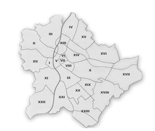 budapest térkép kerület határokkal Budapest 8 szuperkerülete   Fővárosi Blog budapest térkép kerület határokkal